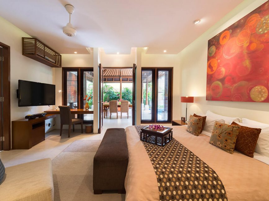 8. Lakshmi Villas Ubud Bedroom two