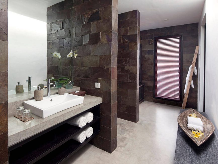 Villa Hana Bathroom interior